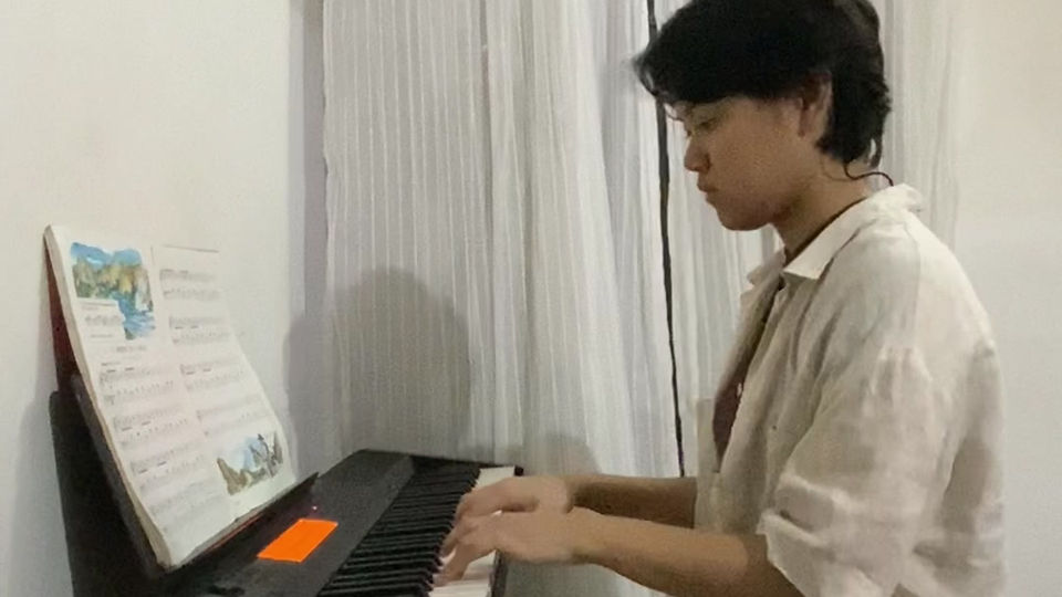 Emily on the Keys